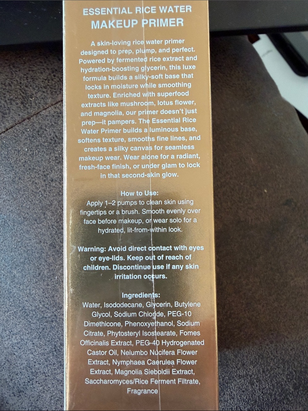 Bisha Essential Rice Water Makeup Primer - Picture 3 of 5